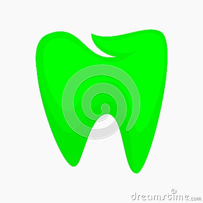 Simple Logo Dental Suitable for your Company.Improve your visibility. Get a professional and effective logo. They are fully edita Stock Photo