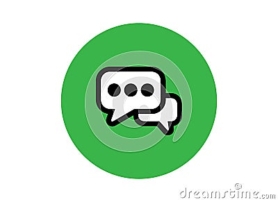 simple message icon vector design Vector Illustration