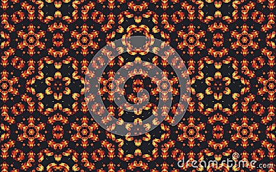 simple motif batik for the background or image patterns in the textile fabric pattern Stock Photo