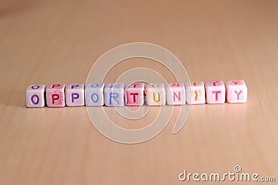 Simple photo illustration for opportunity article or other related Cartoon Illustration