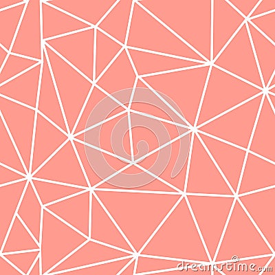 Simple polygon line repeat pattern design Vector Illustration