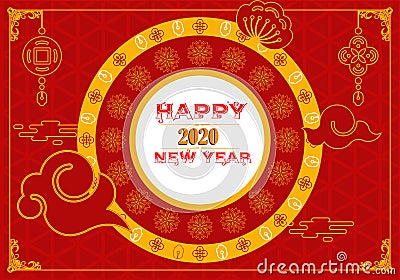 Basic RGB templat new year chinese consept Stock Photo