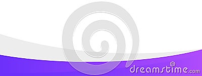 Simple purple background . flat purple gradation . wavy background Vector Illustration