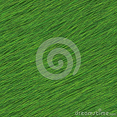 Simple Seamless Pattern with Green Grass. Vector Illustration