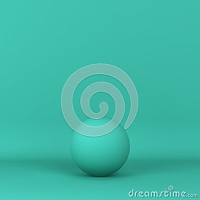 Simple sphere Cartoon Illustration