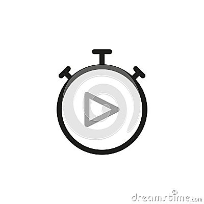 Simple of Timers Related Icons. Contact Us web icons in line style. Editable vector stroke. Vector Illustration Vector Illustration