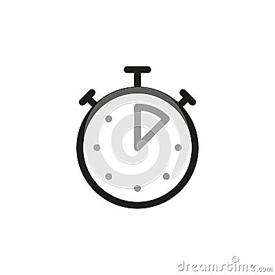 Simple of Timers Related Icons. Contact Us web icons in line style. Editable vector stroke. Vector Illustration Vector Illustration