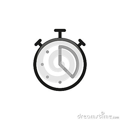 Simple of Timers Related Icons. Contact Us web icons in line style. Editable vector stroke. Vector Illustration Vector Illustration