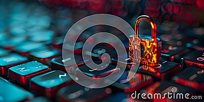 Simple tips for safeguarding data from cyber attacks and protecting information. Concept Stock Photo