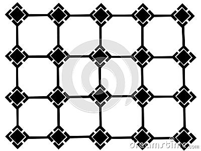 A Simple unique black and white pattern backgrounds Stock Photo