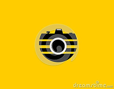 Simple and unique camera illustration Vector Illustration