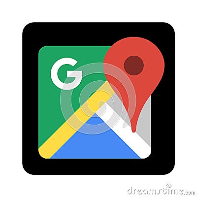 Google maps Vector Illustration