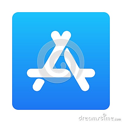 New app store icon Vector Illustration