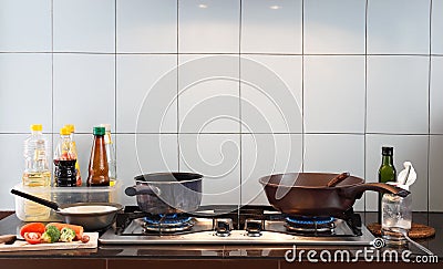 Simply kitchen Stock Photo
