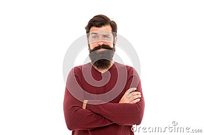 Simply required to not shave. Beard hairs grow at different rates. To grow awesome beard, simply put away your razor and Stock Photo