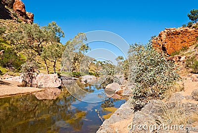 Simpsons Gap, Northen Territory Stock Photo