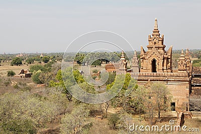 Sin Byu Shin monastic complex, Bagan, Myanmar Stock Photo