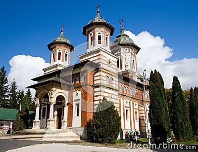 Sinaia Monastery, Romania Editorial Stock Photo