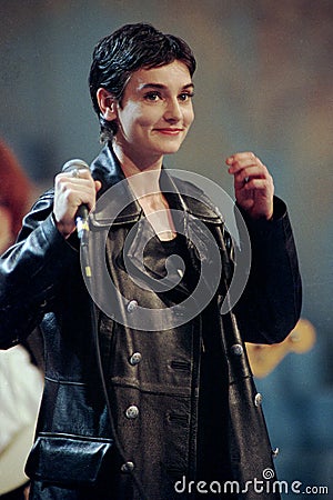 Sinead O`Connor in concert at the Festivalitaliano Editorial Stock Photo