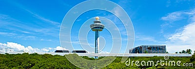 Singapore Changi Airport Editorial Stock Photo