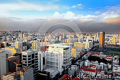 Singapore City Stock Photo