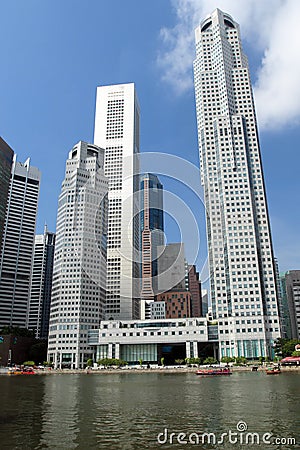 Singapore cityscape Stock Photo