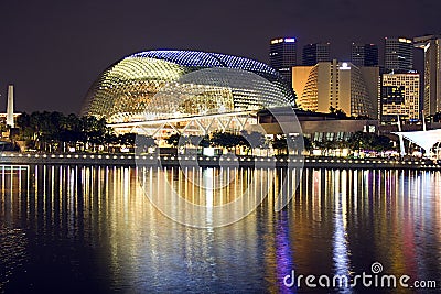 Singapore concert hall Stock Photo
