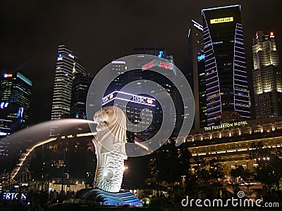 Singapore Downtown Center Amazying Archtecture Editorial Stock Photo