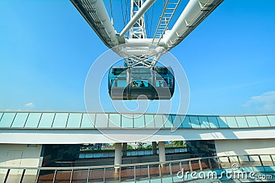 Singapore Flayer the giant Ferris wheel Editorial Stock Photo