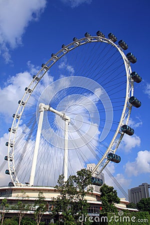 The Singapore Flyer Stock Photo