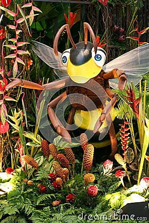 Singapore garden festival 2008 mascot Editorial Stock Photo