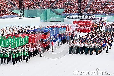 Singapore National Day Parade 2023 Editorial Stock Photo