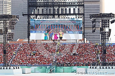 Singapore National Day Parade 2023 Editorial Stock Photo