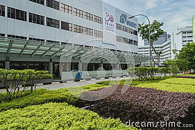 Singapore National Eye Centre Editorial Stock Photo