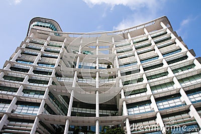 Singapore National Library Stock Photo