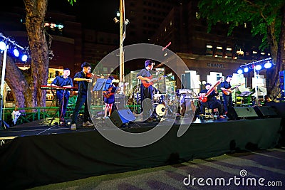 Singapore : Orchard Road Editorial Stock Photo