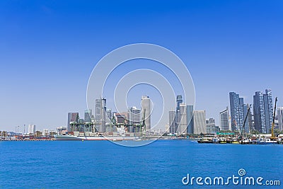 Singapore Port Editorial Stock Photo