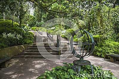 Singapure botanic garden Stock Photo