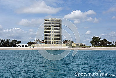 Singer Island Skyline Stock Photo