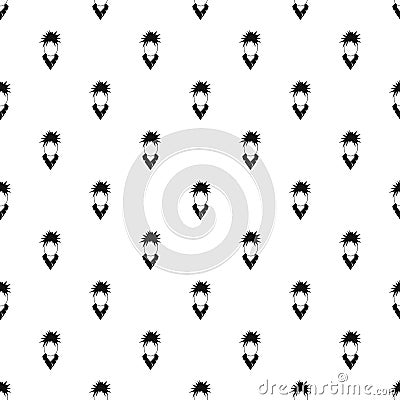 Singer pattern vector Vector Illustration