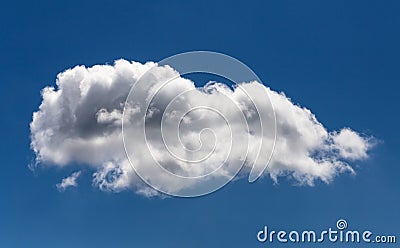 Single cloud. Stock Photo