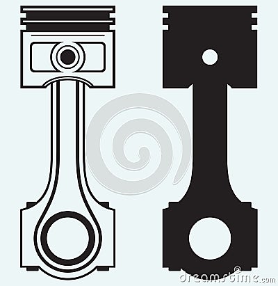 Single Engine piston Vector Illustration