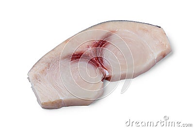 Single raw fresh swordfish fillet Stock Photo