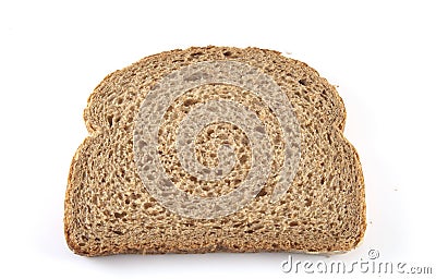 Single slice bread Stock Photo