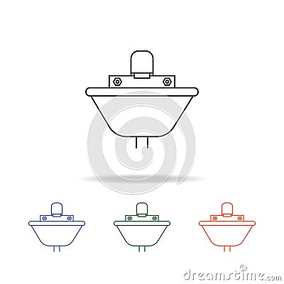 Sink icon. Element of bathroom tools multi colored icon for mobile concept and web apps. Icon for website design and development, Stock Photo