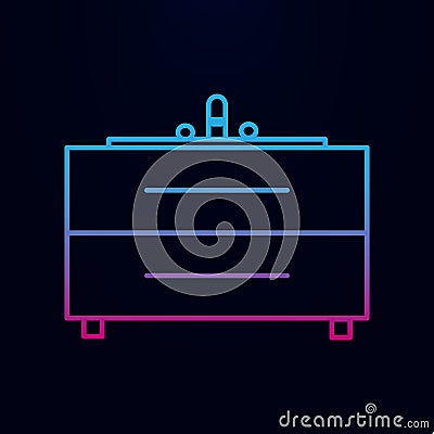 Sink nolan icon. Simple thin line, outline of bathroom icons for ui and ux, website or mobile application Stock Photo