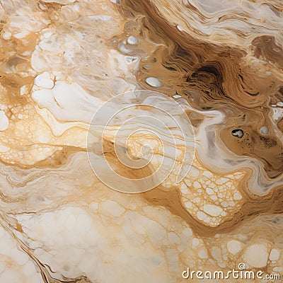 Futuristic Abstracts: Mesmerizing Colorscapes Of White, Brown, And Black Water Stock Photo