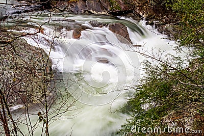 Sinks of The Little River, Tennessee Stock Photo
