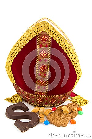 Sinterklaas miter Stock Photo