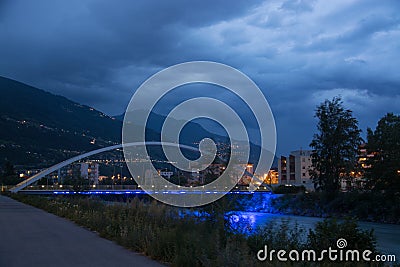 Sion, Valais, Switzerland Stock Photo